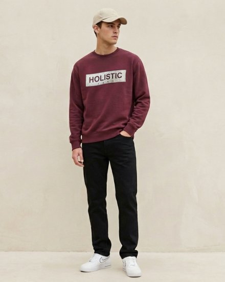 Men’s Premium Wine Printed Sweatshirt