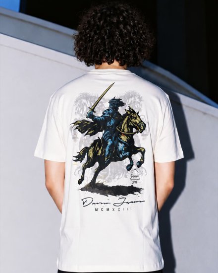 Davno Jeans MCMXCIII Graphic Print Oversized T-Shirt