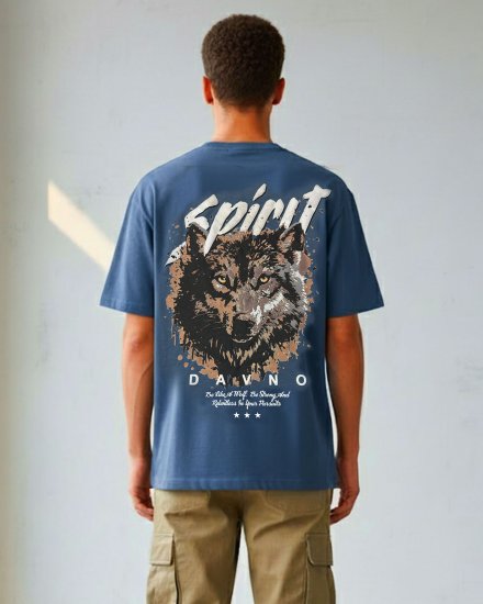 “Spirit” Wolf Graphic T-Shirt (Puff Print Edition)
